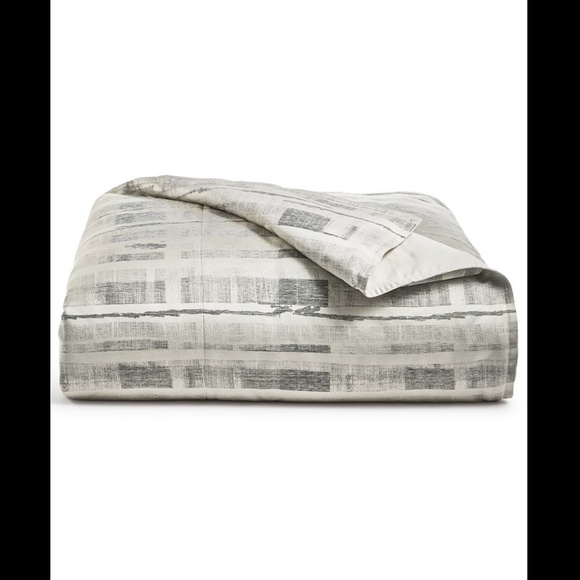 NIB Hotel Collection [ Full /‎ Queen ] Broken Stripe Duvet Cover ONLY - Picture 10 of 12